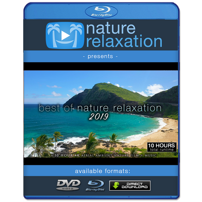 "Best of Nature Relaxation: 2019" 10 HOUR Drone Video Compilation + Music 4K