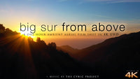 "Big Sur from Above" 1 Hour California Drone Film + Music in 4K