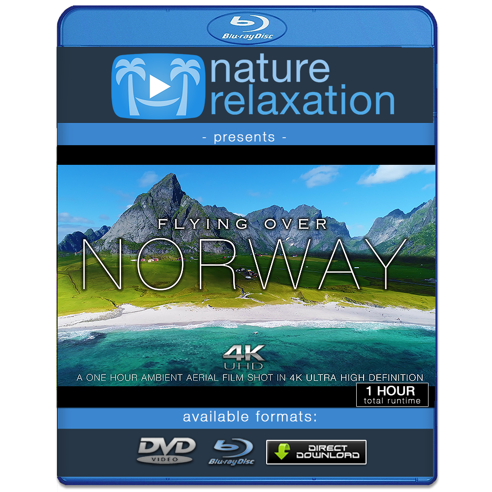 "Flying Over Norway" 1 HR DRONE Film in 4K UHD w/ Music