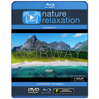 "Flying Over Norway" 1 HR DRONE Film in 4K UHD w/ Music