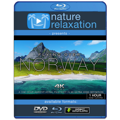 "Flying Over Norway" 1 HR DRONE Film in 4K UHD w/ Music