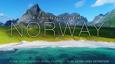 "Flying Over Norway" 1 HR DRONE Film in 4K UHD w/ Music