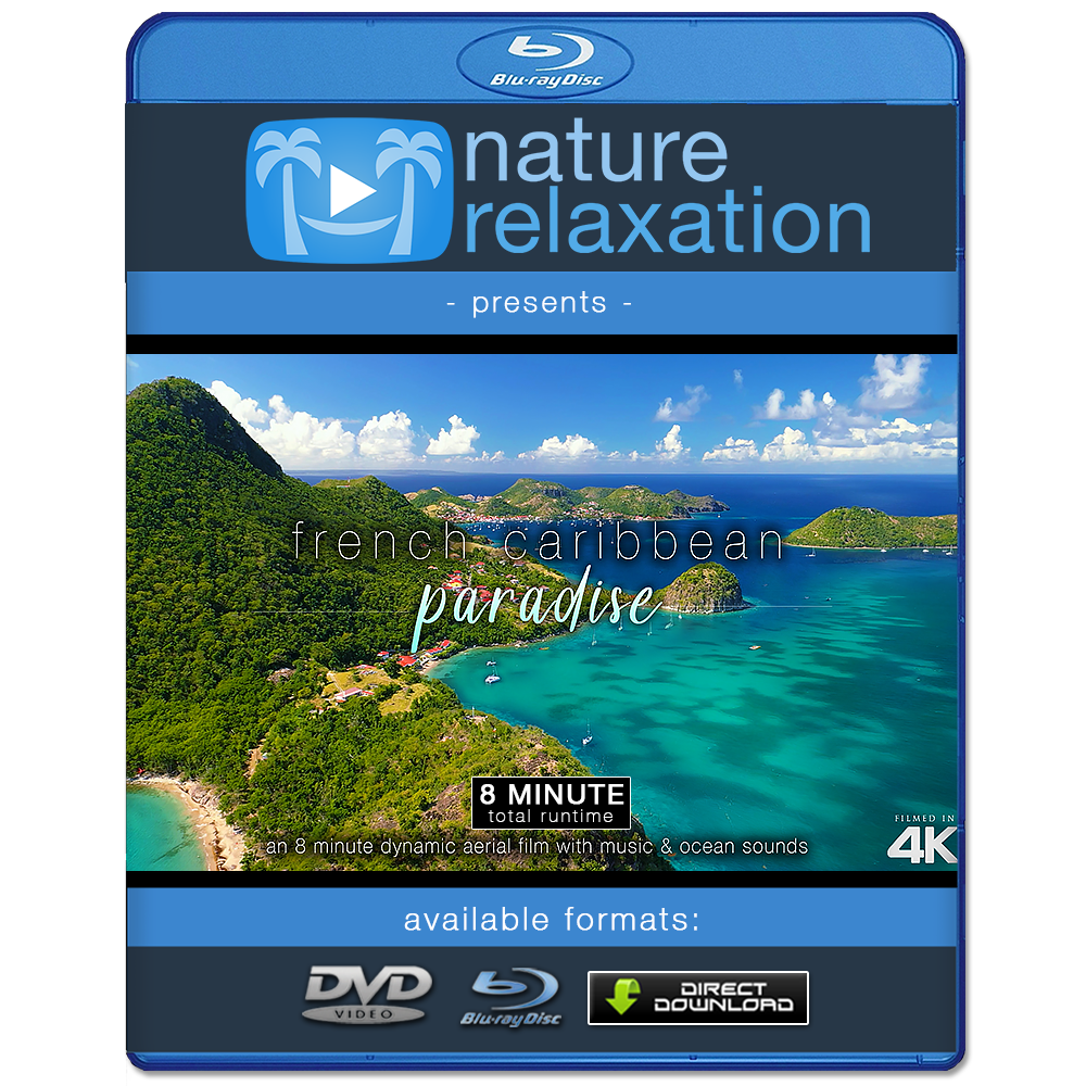"French Caribbean Paradise" Guadeloupe 8 Min Aerial Music Video in 4K