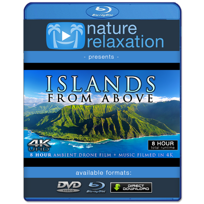 "Islands from Above" 8 HOUR Aerial Drone Film + Music (4K)