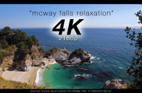 "McWay Falls Relaxation" 1 HR Dynamic 4K Relaxation Video