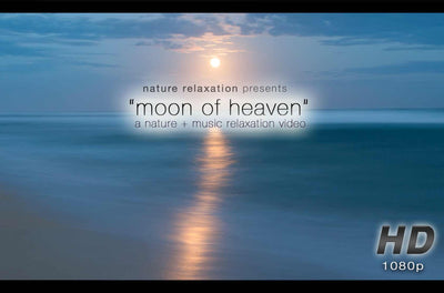 "Moon Of Heaven" Tropial Moonrise Relaxation Video HD 1080p