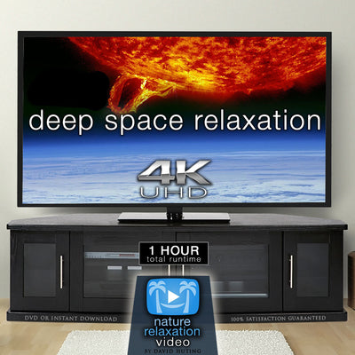 "Deep Space Relaxation" The Sun 1 HR Dynamic 4K Video w Music