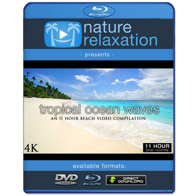 "Tropical Ocean Waves" 11 Hour Film Compilation in 4K UHD