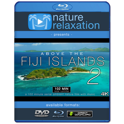 "Above the Fiji Islands 2" 102 Minute Aerial Film in 4K UHD + Music
