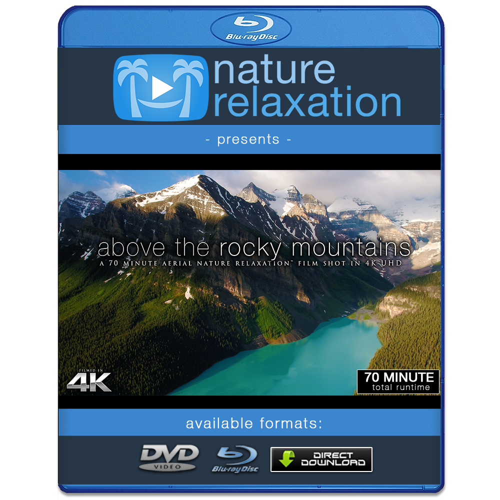 "Above the Rocky Mountains" 70 MIN Aerial Nature Film 4K