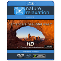 "America's Beautiful West" HD Nature Relaxation Video 1 Hour 1080p