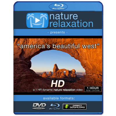 "America's Beautiful West" HD Nature Relaxation Video 1 Hour 1080p