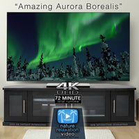 "Amazing Aurora Borealis" Alaska 72 Minute Northern Lights Video (4K)