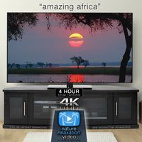 "Amazing Africa" Zimbabwe 4 Hour Dynamic Nature Wildlife Video 4K