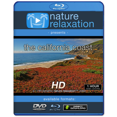 "The California Coast" HD Nature Relaxation Video 1 Hour 1080p