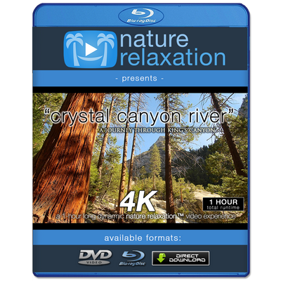 "Crystal Canyon River" 1 HR Dynamic 4K UHD Nature Video