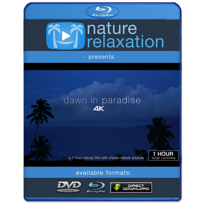 "Dawn in Paradise" 4K 1 Hour Dynamic Nature Film