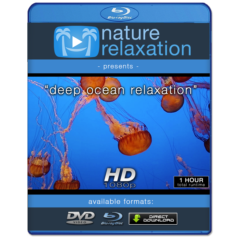 "Deep Ocean Relaxation" 1 or 8 HOUR Underwater / Aquarium Video HD 1080p