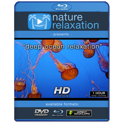 "Deep Ocean Relaxation" 1 or 8 HOUR Underwater / Aquarium Video HD 1080p