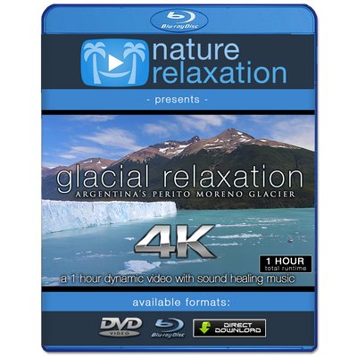 "Glacial Relaxation" 1 HR Dynamic 4K Music Video w Sound Healing