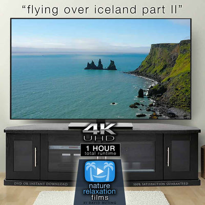 "Flying Over Iceland II": Summer in Golden Circle 1HR Aerial Film + Music 4K