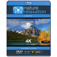 "Golden Mountain Paradise" 1 HR Dynamic 4K UHD Nature Video