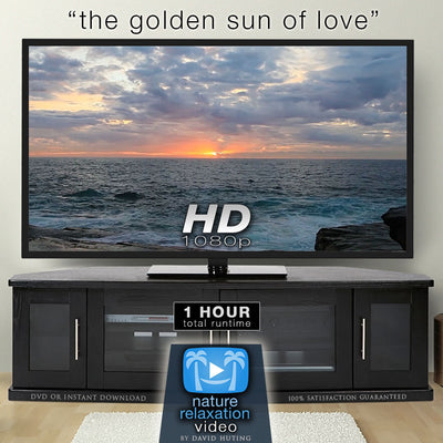 "The Golden Sun of Love" 528 HZ Love Frequency 1 Hour Meditation Video