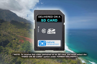 "NaPali Coast Waves" Kauai 1 HR Still Nature Relaxation Video 1080p HD