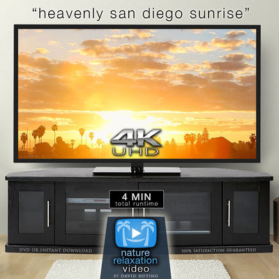 "Heavenly San Diego Sunrise" Timelapse 4K Nature Relaxation Music Video