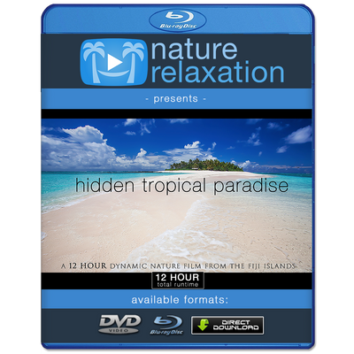 "Hidden Tropical Paradise" Fiji Islands 12 Hour Ambient Film  w Music HD