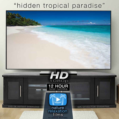 "Hidden Tropical Paradise" Fiji Islands 12 Hour Ambient Film  w Music HD