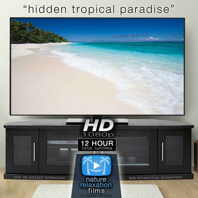 "Hidden Tropical Paradise" Fiji Islands 12 Hour Ambient Film  w Music HD