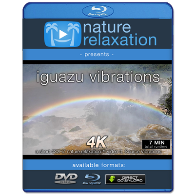 "Iguazu Vibrations" Short Nature + Music Video 4K 432HZ