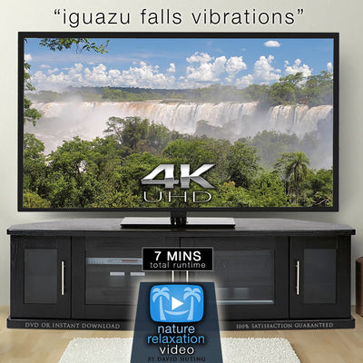 "Iguazu Vibrations" Short Nature + Music Video 4K 432HZ