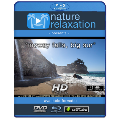 "McWay Falls, Big Sur" 45 Min Dynamic Nature Video 1080p