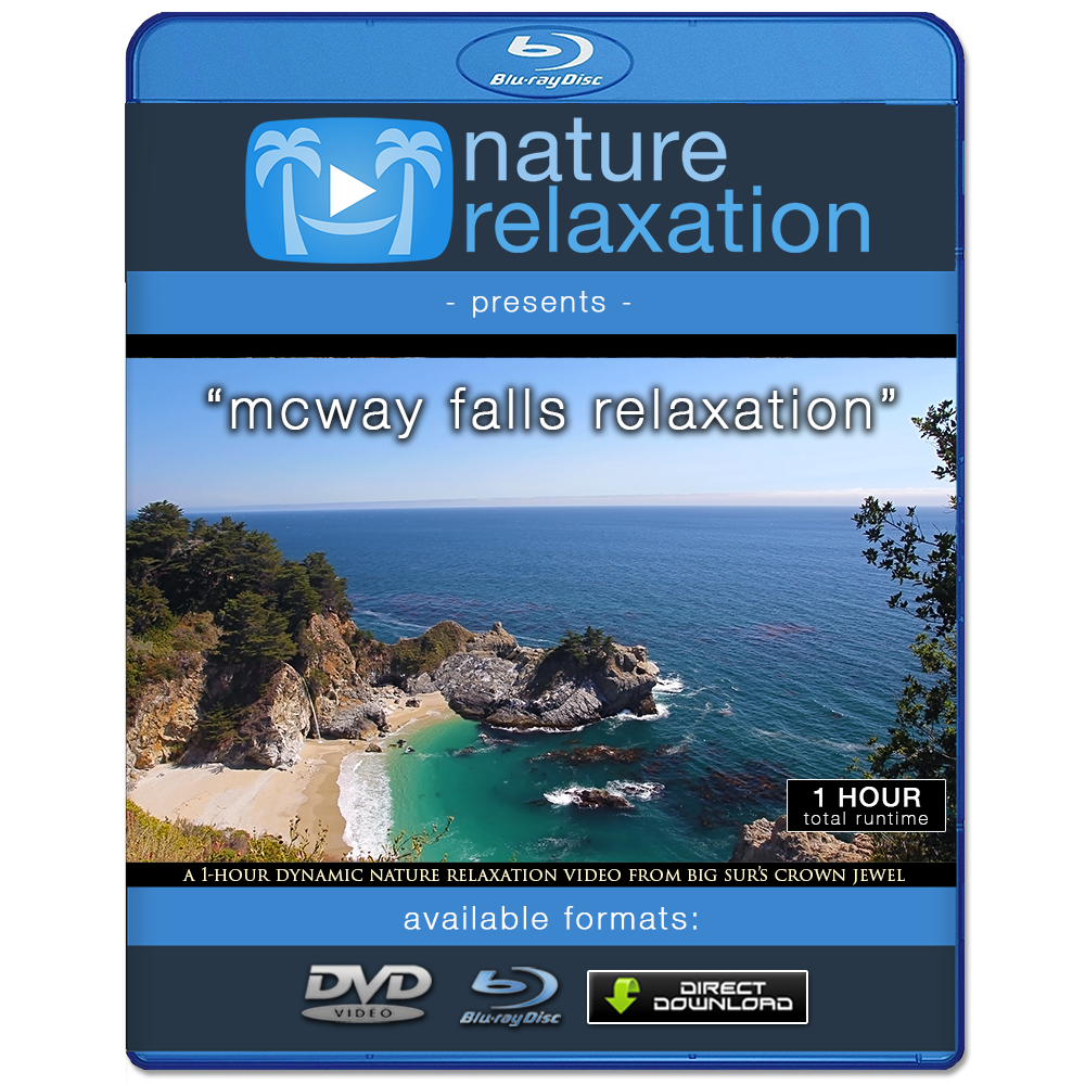 "McWay Falls Relaxation" 1 HR Dynamic 4K Relaxation Video