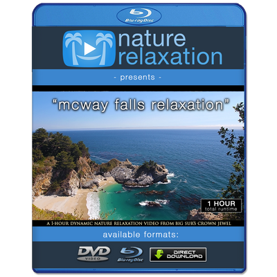 "McWay Falls Relaxation" 1 HR Dynamic 4K Relaxation Video