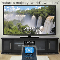 "Nature's Majesty: World's Wonders" 1 HR Dynamic 4K UHD Music Video