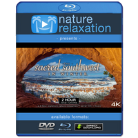 "The Sacred Southwest in Winter" 2 HR Dynamic Drone Video + Music 4K