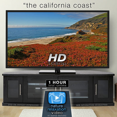 "The California Coast" HD Nature Relaxation Video 1 Hour 1080p
