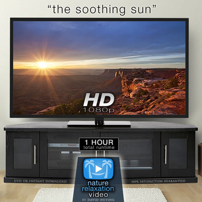 "The Soothing Sun" 1 HR Dynamic Nature Relaxation Video 1080p