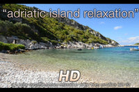 "Viz Island: Adriatic Island Relaxation" 1 HR Dynamic Nature Video