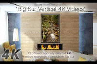 "Big Sur in 4K" 8 Spectacular Vertical-Oriented 4K Nature Scenes - Bundle