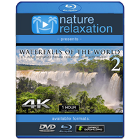 "Waterfalls of the World 2" 4K Dynamic 1-Hour Nature Relaxation Film