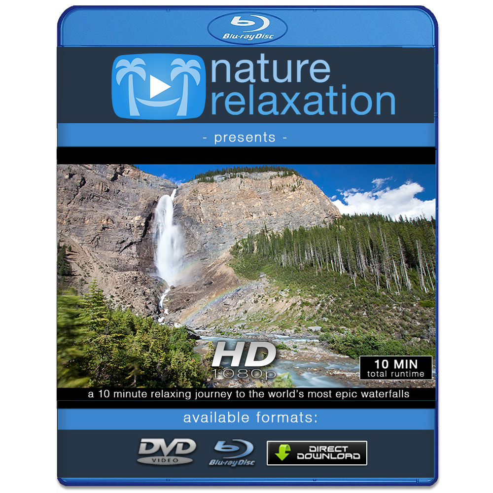 "Waterfalls of the West" 10 Min Dynamic Nature Relaxation Music Video