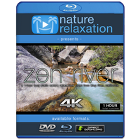 "Zen River" 1 Hour Static Nature Video / Screensaver 4K