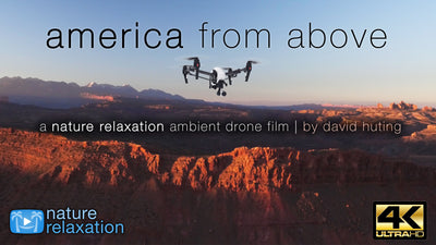 "America From Above" 1 HR Aerial Drone Film in 4K UHD w/ Music