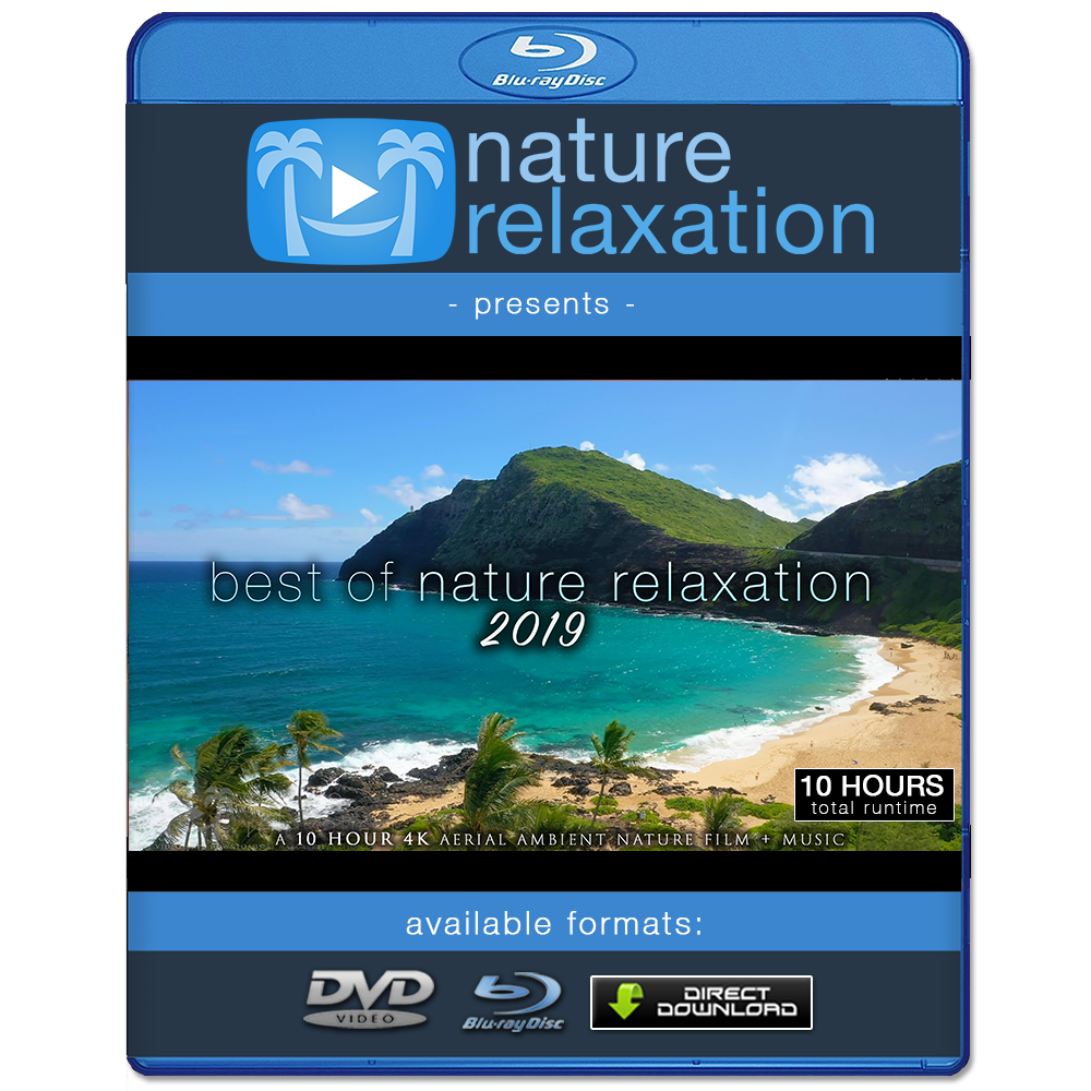 "Best of Nature Relaxation: 2019" 10 HOUR Drone Video Compilation + Music 4K