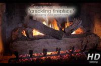 "Crackling Fireplace" Looping Nature Relaxation Video Screensaver HD 1080p