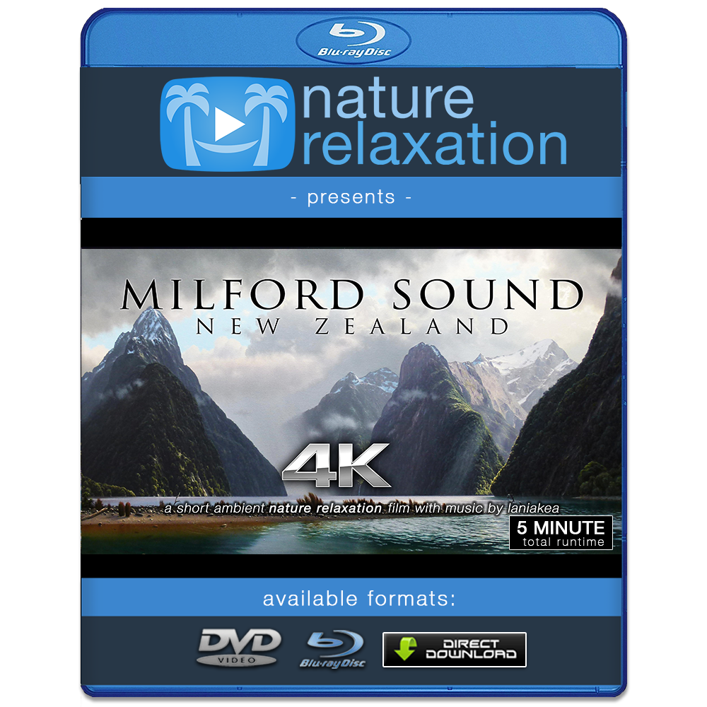 "New Zealand's Milford Sound" 5 Minute Dynamic 4K Music Video